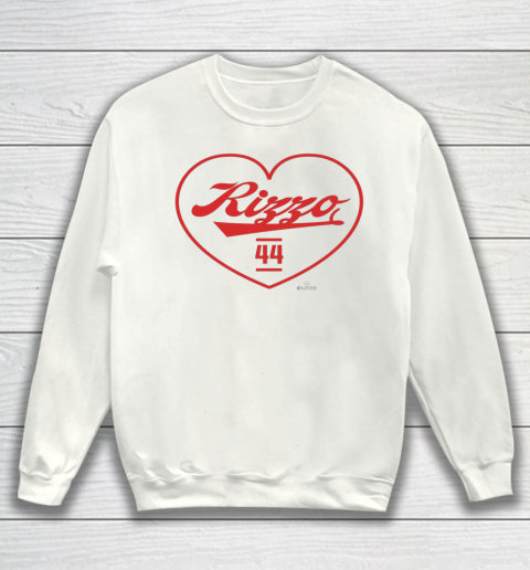 Anthony Rizzo Tshirt Heart Print Love Sweatshirt