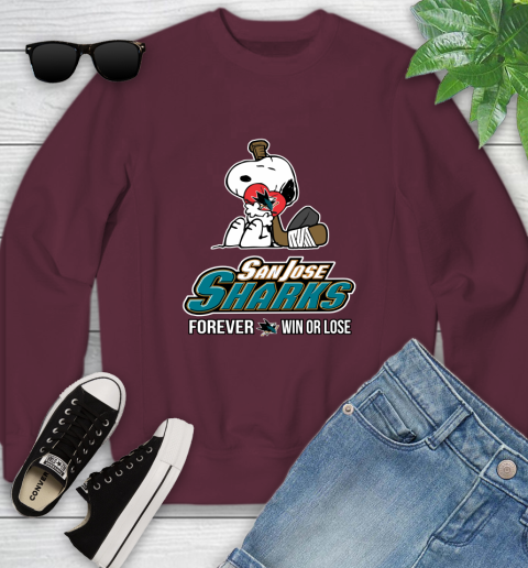NHL The Peanuts Movie Snoopy Forever Win Or Lose Hockey San Jose Sharks 119