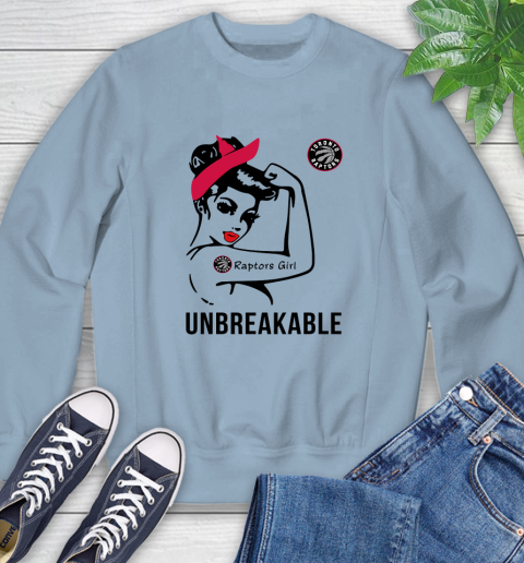 NBA Toronto Raptors Girl Unbreakable Basketball Sports Sweatshirt 5