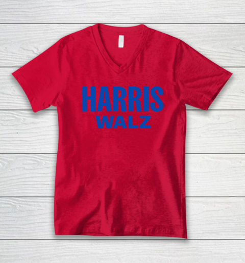 Harris Walz V-Neck T-Shirt 3
