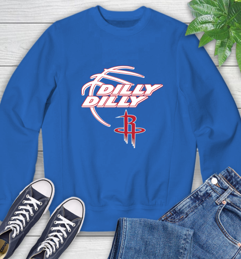 NBA Houston Rockets Dilly Dilly Basketball Sports Sweatshirt 8