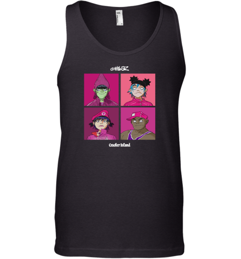 Gorillaz Four Squares Tank Top