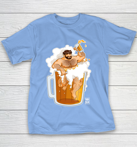 ADAM LIKES A BIG BEER LGBT Gay Pride Youth T-Shirt 8