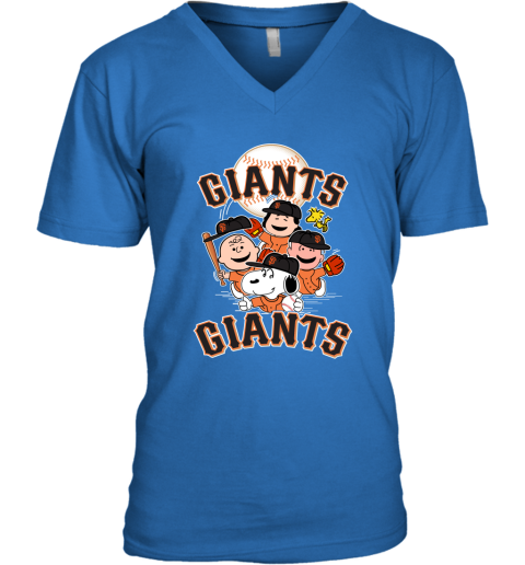 MLB San Francisco Giants Women's Short Sleeve V-Neck Fashion T-Shirt - M