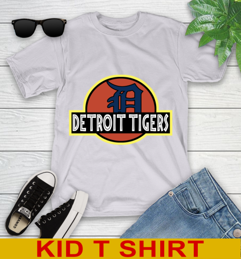 MLB Detroit Tigers Jurassic Park Dinosaur Movie Baseball Sports 105