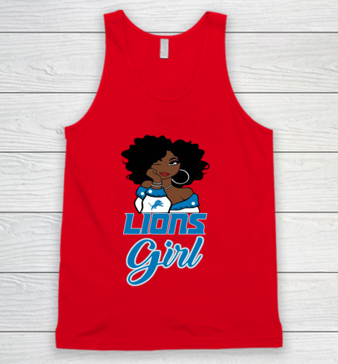 Detroit Lions Girl NFL Tank Top 6