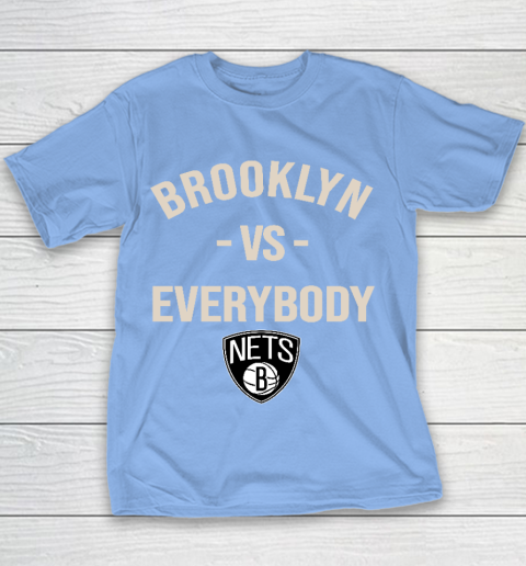 Brooklyn Nets Vs Everybody Youth T-Shirt 8