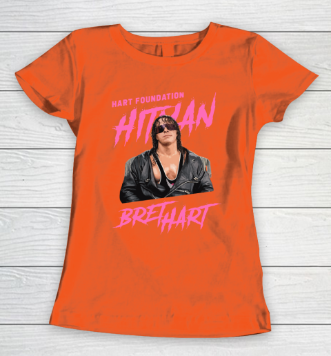 Bret Hart The Hitman Hart Foundation Women's T-Shirt 3