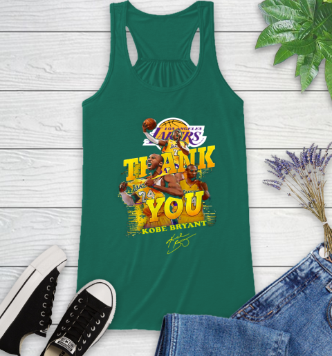 Great Thank you Kobe Bryant Los Angeles Lakers signature shirt 40