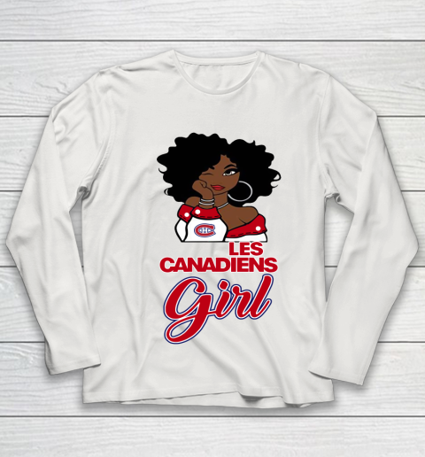 Montreal Canadiens Girl NHL Youth Long Sleeve 11