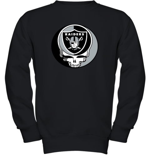 Oakland Raiders x Grateful Dead Youth Crewneck Sweatshirt