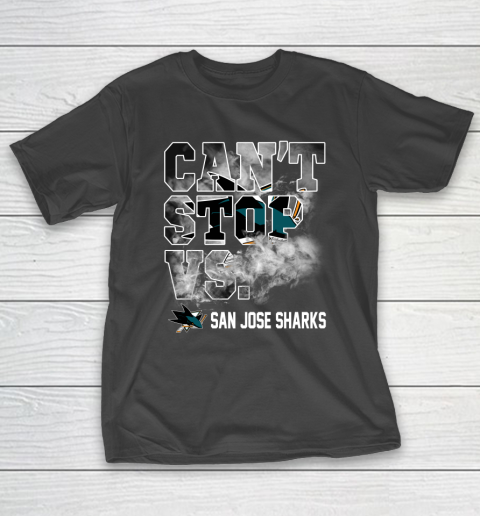 NHL San Jose Sharks Hockey Can't Stop Vs T-Shirt