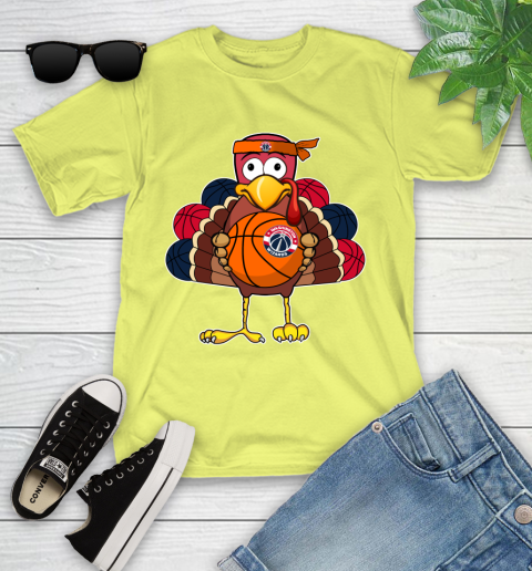 Washington Wizards Turkey thanksgiving day Youth T-Shirt 8