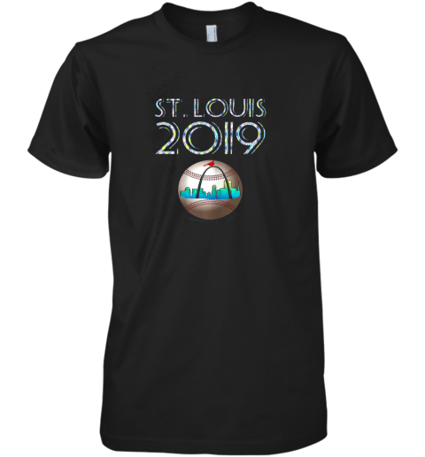 Saint Louis Red Cardinal Shirt 2019 For Baseball Lovers Premium Men's T-Shirt