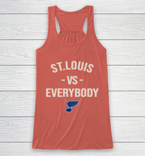 St.Louis Blues Vs Everybody Racerback Tank 3