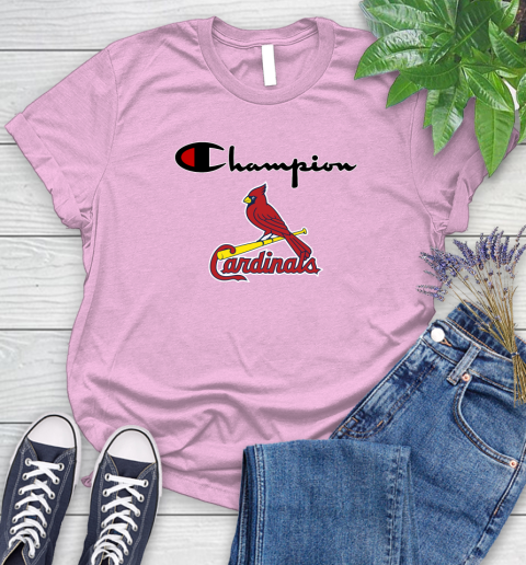 MLB Baseball St.Louis Cardinals Champion Shirt Women's T-Shirt 8