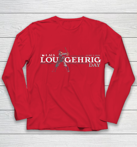 4 ALS Lou Gehrig Day Youth Long Sleeve 8