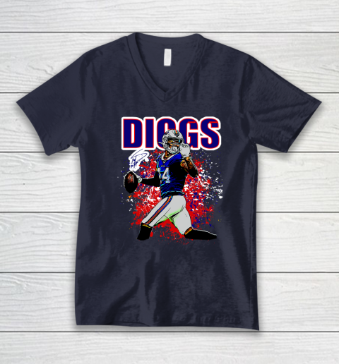Stefon Diggs Buffalo Bills V-Neck T-Shirt 8