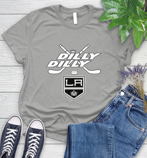 NHL Los Angeles Kings Dilly Dilly Hockey Sports Women's T-Shirt 10