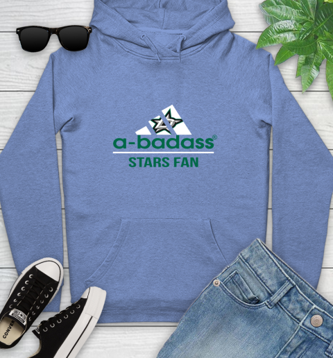 NHL A Badass Dallas Stars Jackets Fan Adidas Hockey Sports Youth Hoodie 13