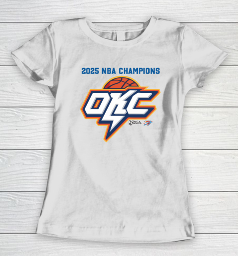 Thunder NBA Championships 2025 Women's T-Shirt