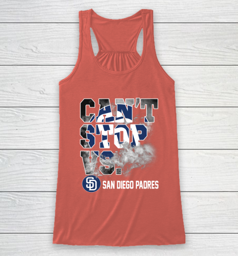 MLB San Diego Padres Baseball Can't Stop Vs Padres Racerback Tank 3