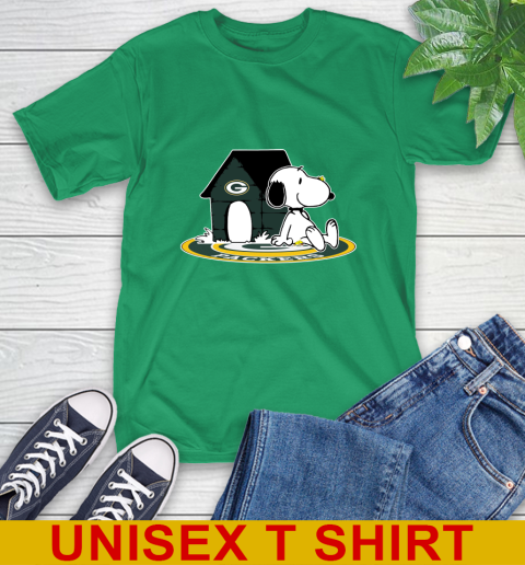 NFL Football Green Bay Packers Snoopy The Peanuts Movie Shirt T-Shirt 7