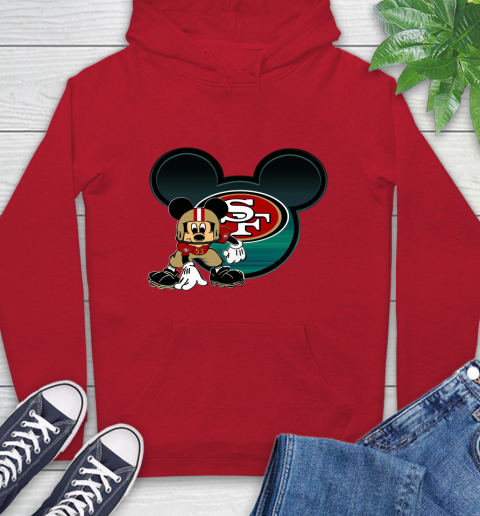 NFL San Francisco 49ers Mickey Mouse Disney Football T Shirt Hoodie 10