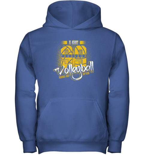 I Got 99 Problems Volleyball Solves All Of'em Youth Hoodie 5 I Got 99 Problems Volleyball Solves All Of'em Youth Hoodie - Image 5