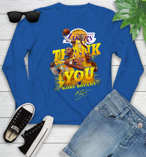 Great Thank you Kobe Bryant Los Angeles Lakers signature shirt 121