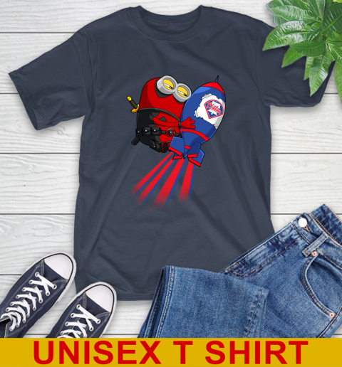 MLB Baseball Philadelphia Phillies Deadpool Minion Marvel Shirt T-Shirt 4 MLB Baseball Philadelphia Phillies Deadpool Minion Marvel Shirt T-Shirt - Image 4