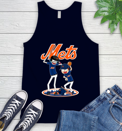 MLB New York Mets Rick And Morty Baseball 72