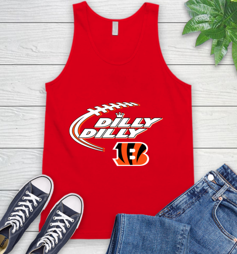 NFL Cincinnati Bengals Dilly Dilly Football Sports Tank Top 6