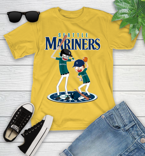 MLB Seattle Mariners Rick And Morty Baseball 110