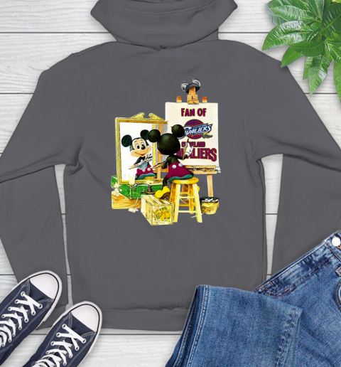 NBA Basketball Cleveland Cavaliers Mickey Drawing Shirt 20