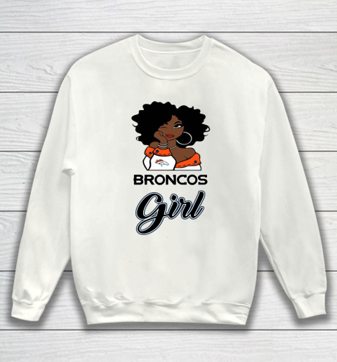 Denver Broncos Girl NFL Sweatshirt 2