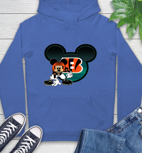 NFL Cincinnati Bengals Mickey Mouse Disney Football T Shirt Hoodie 9
