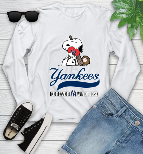 MLB The Peanuts Movie Snoopy Forever Win Or Lose Baseball New York Yankees 125