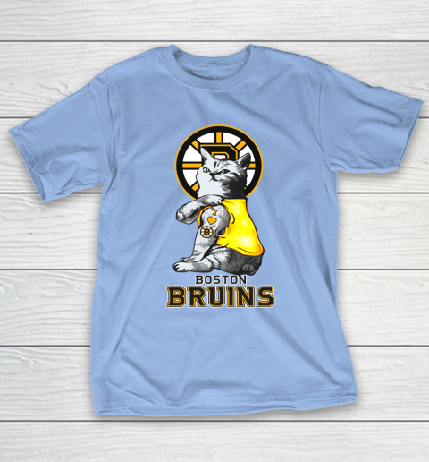NHL My Cat Loves Boston Bruins Hockey T-Shirt 10