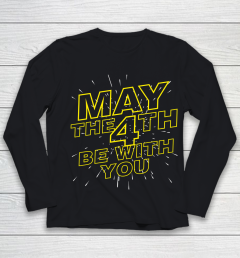 May the 4th be with you Star Wars Youth Long Sleeve