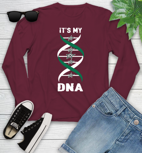 Dallas Stars NHL Hockey It's My DNA Sports Youth Long Sleeve 6