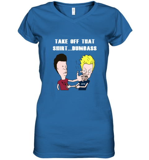 Arizona Cardinals Take Off Shirt Dumbass Face Slap ei0s arizona cardinals take off shirt dumbass face slap women v neck t shirt 39 front royal