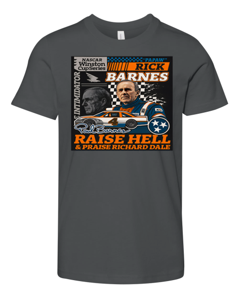Tennessee Volunteers Rick Barnes NASCAR Racing Premium Premium Youth T-shirt