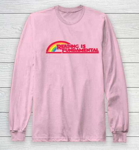 Reading Rainbow t shirt Reading is Fundamental Gay Rainbow Long Sleeve T-Shirt 6