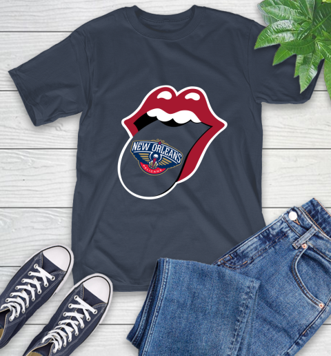 New Orleans Pelicans NBA Basketball Lips I Root For My Team Adoring Fan 4