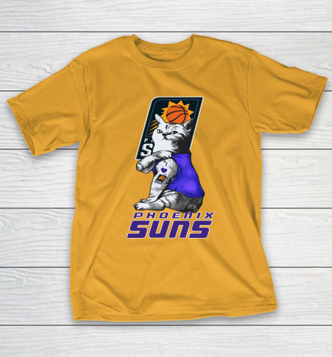 NBA Basketball My Cat Loves Phoenix Suns T-Shirt 2
