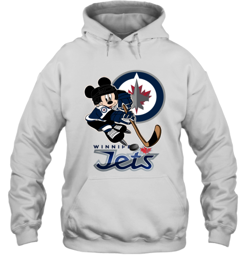 NHL Winnipeg Jets Mickey Mouse Disney Hockey T Shirt - Rookbrand