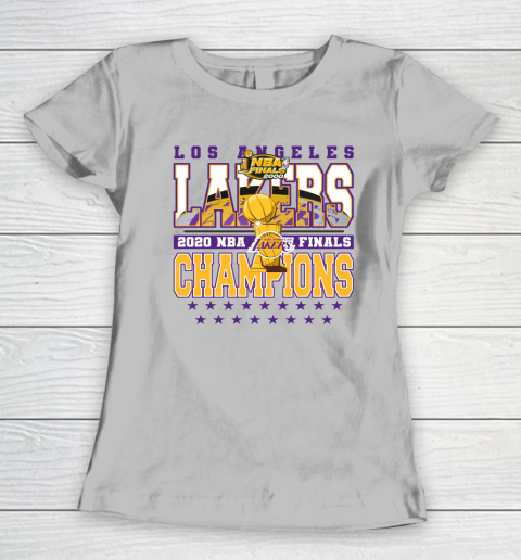 LA Lakers 2020 NBA Finals Champions Women's T-Shirt 3