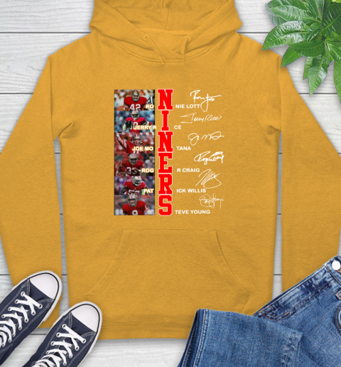 Niners Player Name And Signature San Francisco 49ers Shirts 14