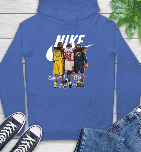 Kobe Bryant Michael Jordan And LeBron James Nike Shirt Tee For